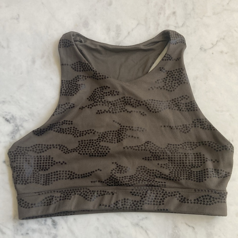 Glyder Star Camo Sports Bra Large